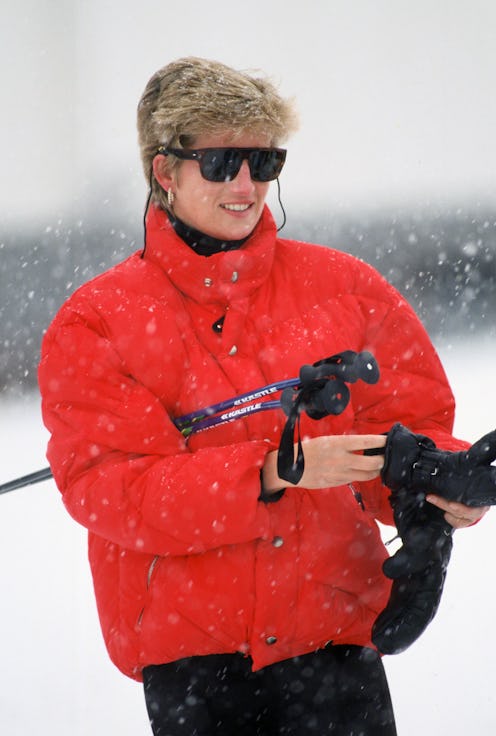 Princess Diana ski outfits
