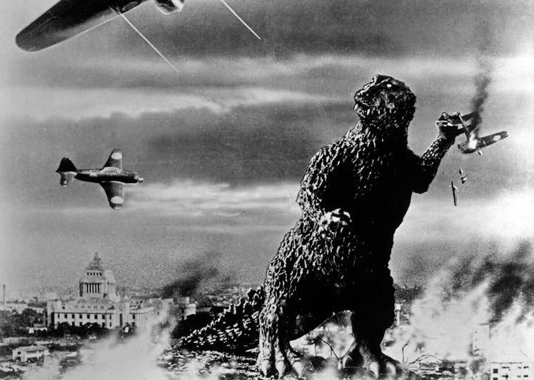 Kino. Gojira, aka: Godzilla, Japan, 1954, Regie: Ishiro Honda, Szenenfoto. (Photo by FilmPublicityAr...