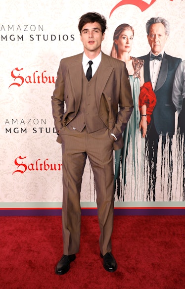 Jacob Elordi attends the Los Angeles Premiere Of MGM's "Saltburn"