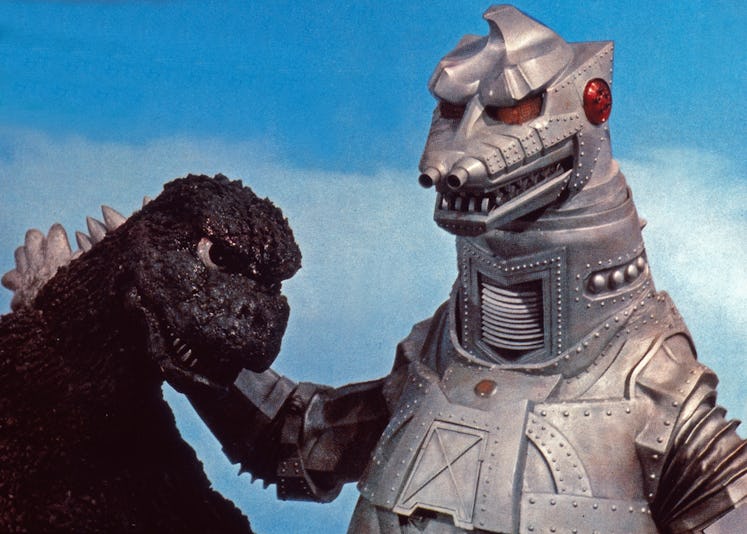 Kino. Gojira Tai Mekagojira, aka: King Kong gegen Godzilla, aka: Godzilla vs. Mechagodzilla, Japan, ...