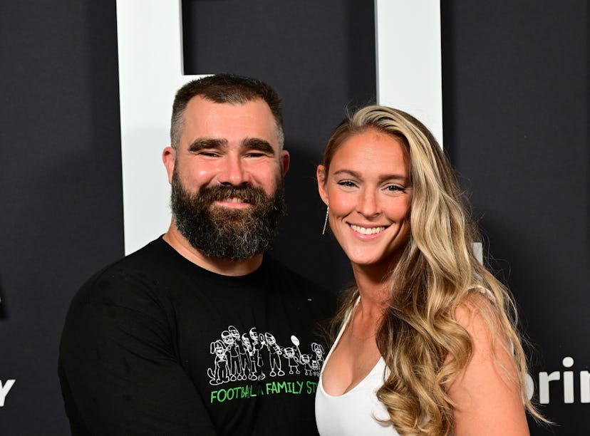 Jason and Kylie Kelce