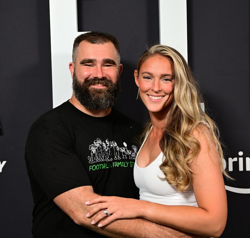 Jason and Kylie Kelce