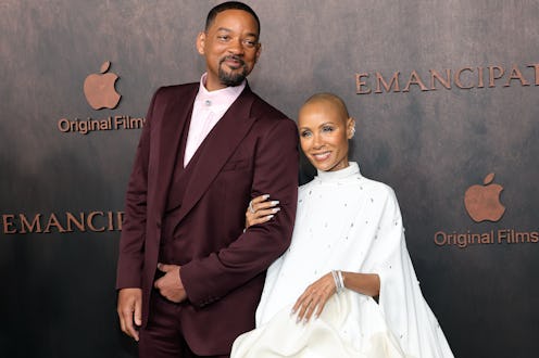 LOS ANGELES, CALIFORNIA - NOVEMBER 30: (L-R) Will Smith and Jada Pinkett Smith attend Apple Original...