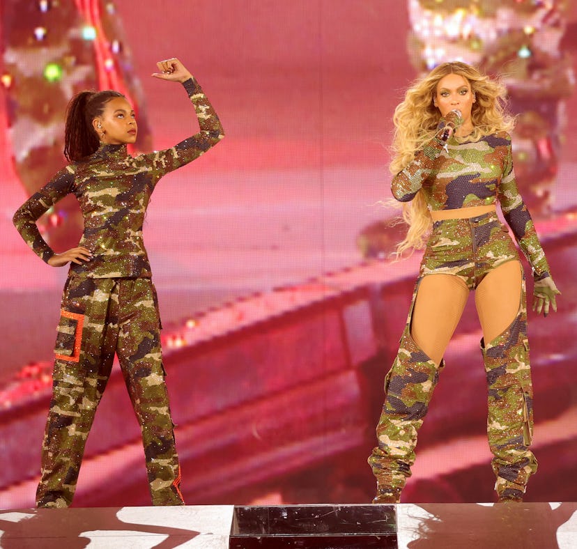 Blue Ivy and Beyonce