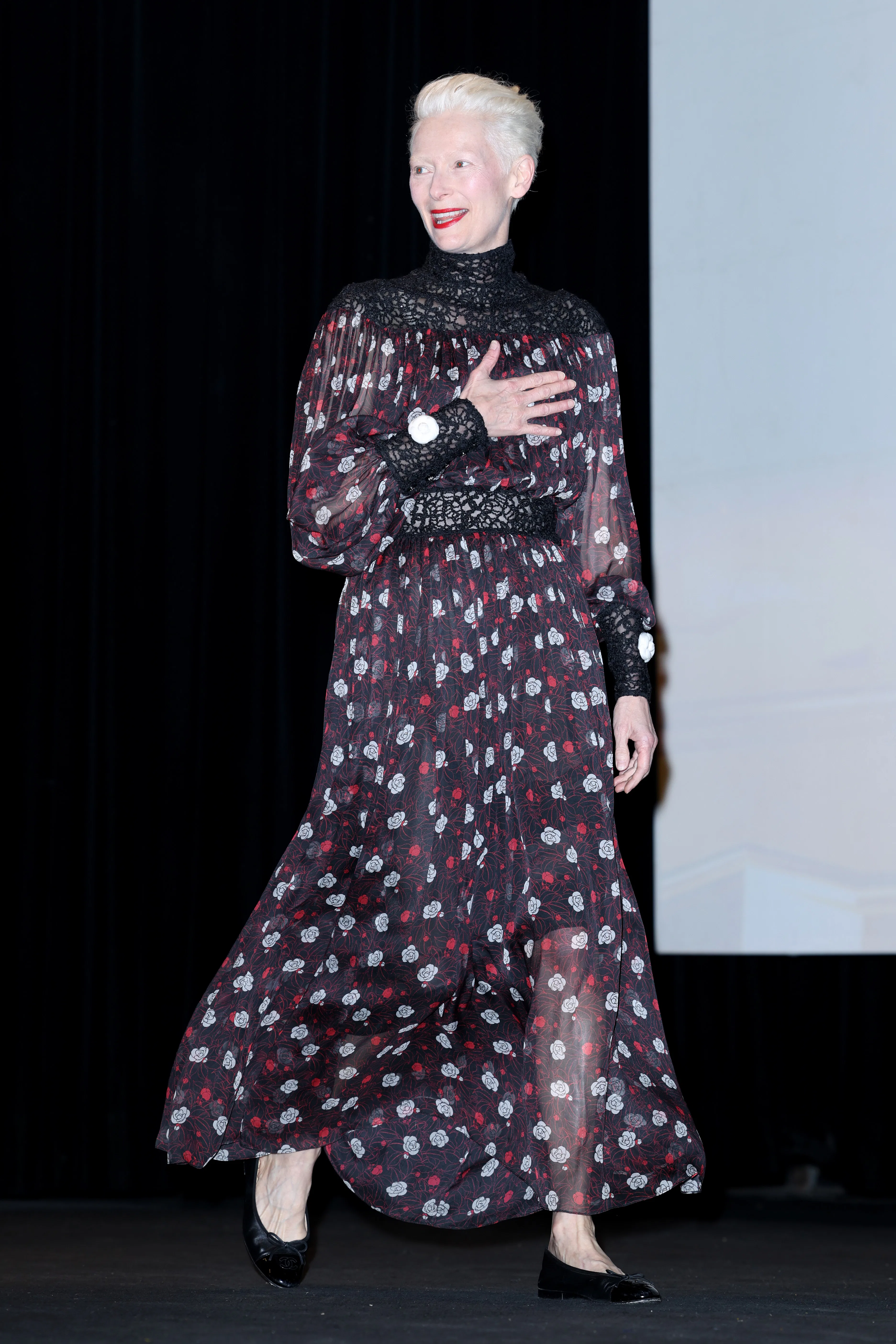 tilda swinton purple dress Tilda Swinton (Purple) Cardboard Cutout Available in Life-Size or Mini   Perfect for Parties, Displays & Collectibles. Great for Photos, Gifts & Fun
