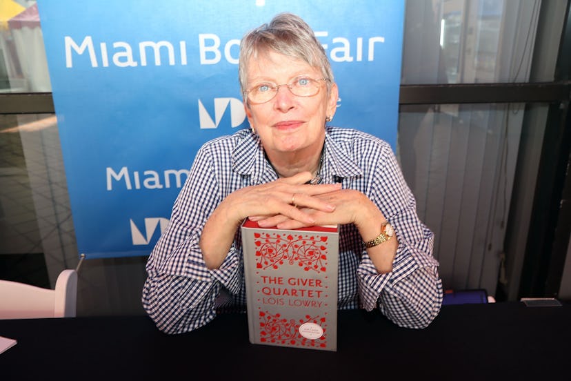 MIAMI, FL - NOVEMBER 19: Lois Lowry attends Miami Book Fair on November 19, 2016 in Miami, Florida...