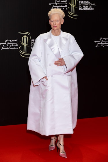 Actress Tilda Swinton attends the ceremony for the 20th annual Marrakech International Film Festival...