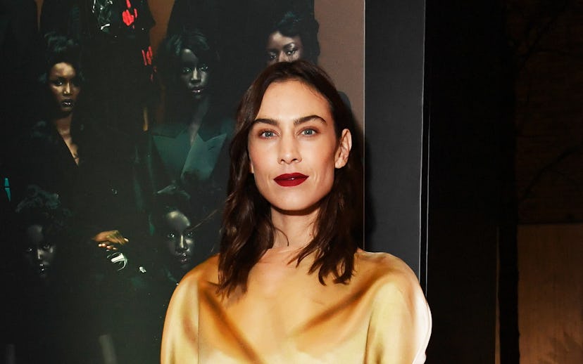 LONDON, ENGLAND - NOVEMBER 23: Alexa Chung attends British Vogue's 'Forces For Change' at The MAINE ...