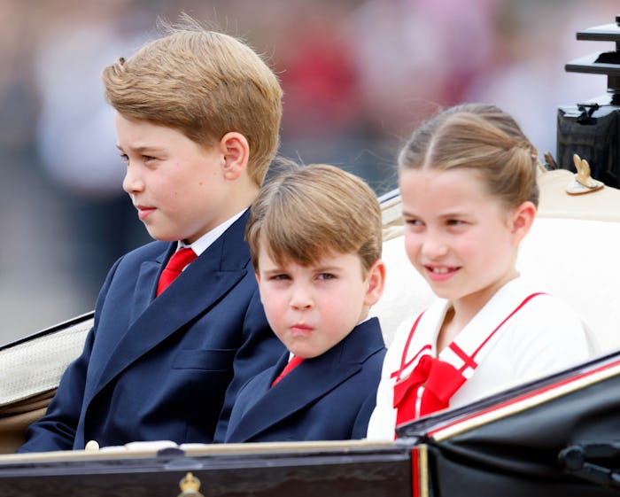 The royal kids will be eating at a separate table for Christmas.