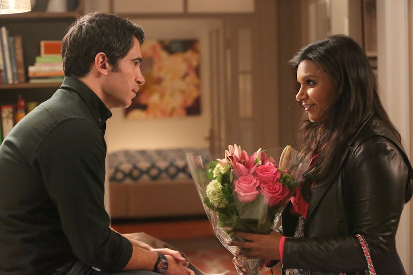 Chris Messina and Mindy Kaling in The Mindy Project, streaming on Hulu and Netflix.