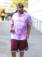 LOS ANGELES, CA - APRIL 22: Adam Sandler is seen on April 22, 2023 in Los Angeles, California. (Pho...