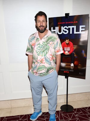 WEST HOLLYWOOD, CALIFORNIA - OCTOBER 01: Adam Sandler attends Netflix's "Hustle" Tastemaker Screenin...
