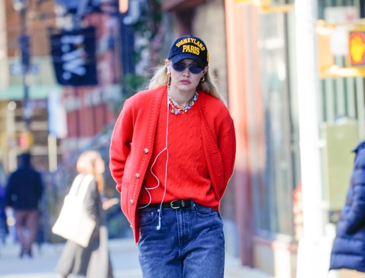 Gigi Hadid is seen on November 03, 2023 in New York City.