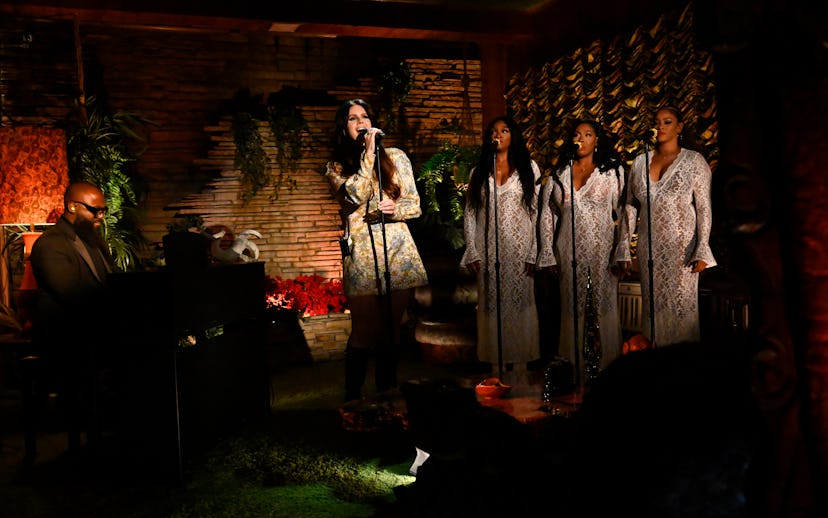 CHRISTMAS AT GRACELAND -- Pictured: Lana Del Rey -- (Photo by: Katherine Bomboy/NBC via Getty Images...