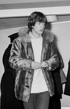 inuit parka history Mick Jagger, circa 1964