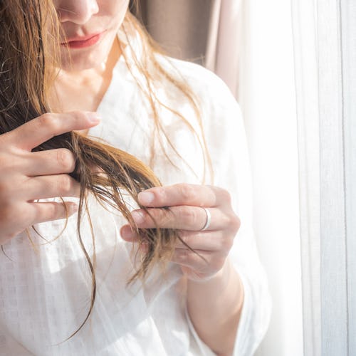 Hair damage is more than just split ends. Extremely damaged hair develops cracks in the outside laye...