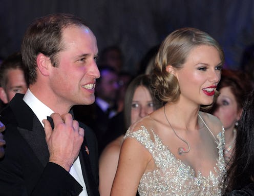 Prince William, Duke of Cambridge and Taylor Swift. 