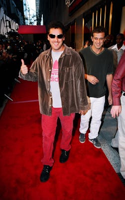 Adam Sandler during MTV Video Music Awards in New York City, New York, United States. (Photo by Jeff...