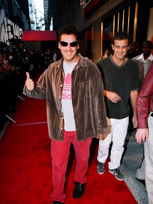 Adam Sandler during MTV Video Music Awards in New York City, New York, United States. (Photo by Jeff...