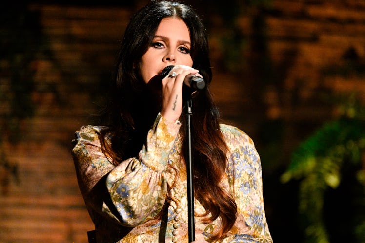 CHRISTMAS AT GRACELAND -- Pictured: Lana Del Rey -- (Photo by: Katherine Bomboy/NBC via Getty Images...