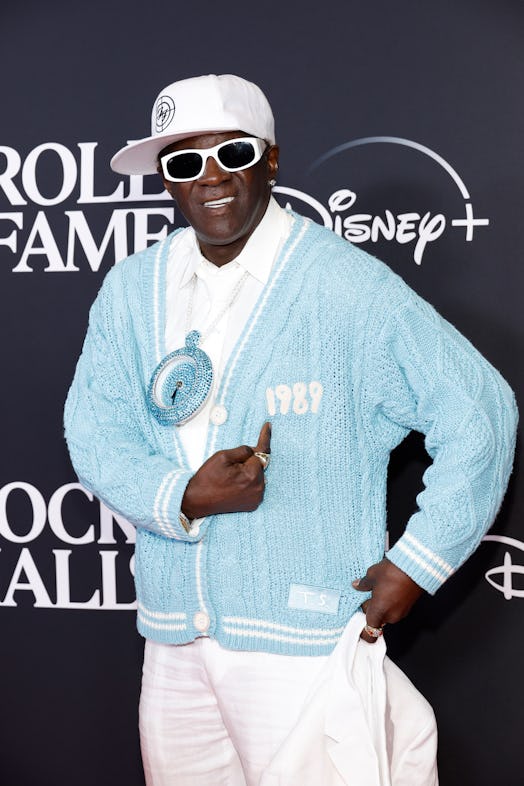 NEW YORK, NEW YORK - NOVEMBER 03: Flavor Flav of Public Enemy attends the 38th Annual Rock & Roll Ha…