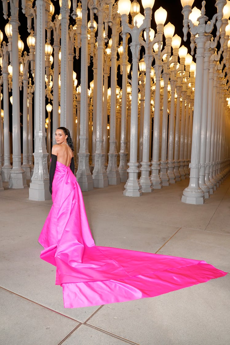 LOS ANGELES, CALIFORNIA - NOVEMBER 04: Kim Kardashian attends the 2023 LACMA Art+Film Gala, Presente...