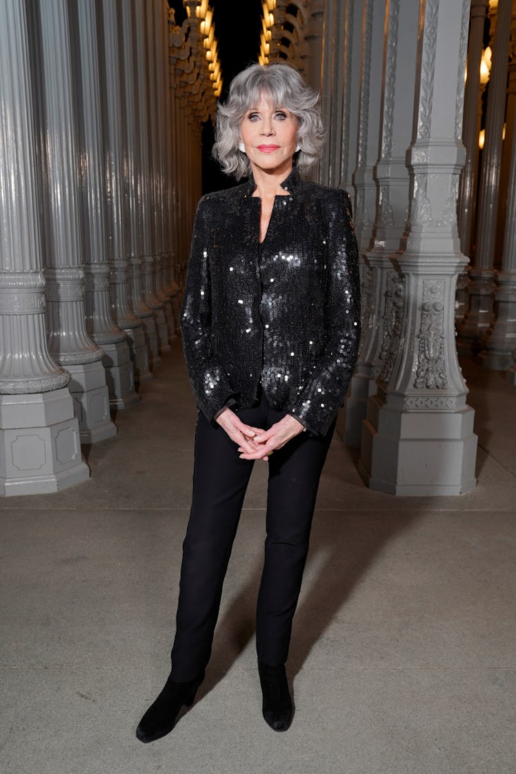 LOS ANGELES, CALIFORNIA - NOVEMBER 04: Jane Fonda attends the 2023 LACMA Art+Film Gala, Presented By...