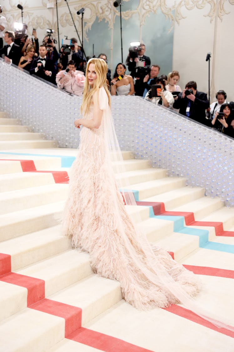 Nicole Kidman attends The 2023 Met Gala Celebrating "Karl Lagerfeld: A Line Of Beauty" 