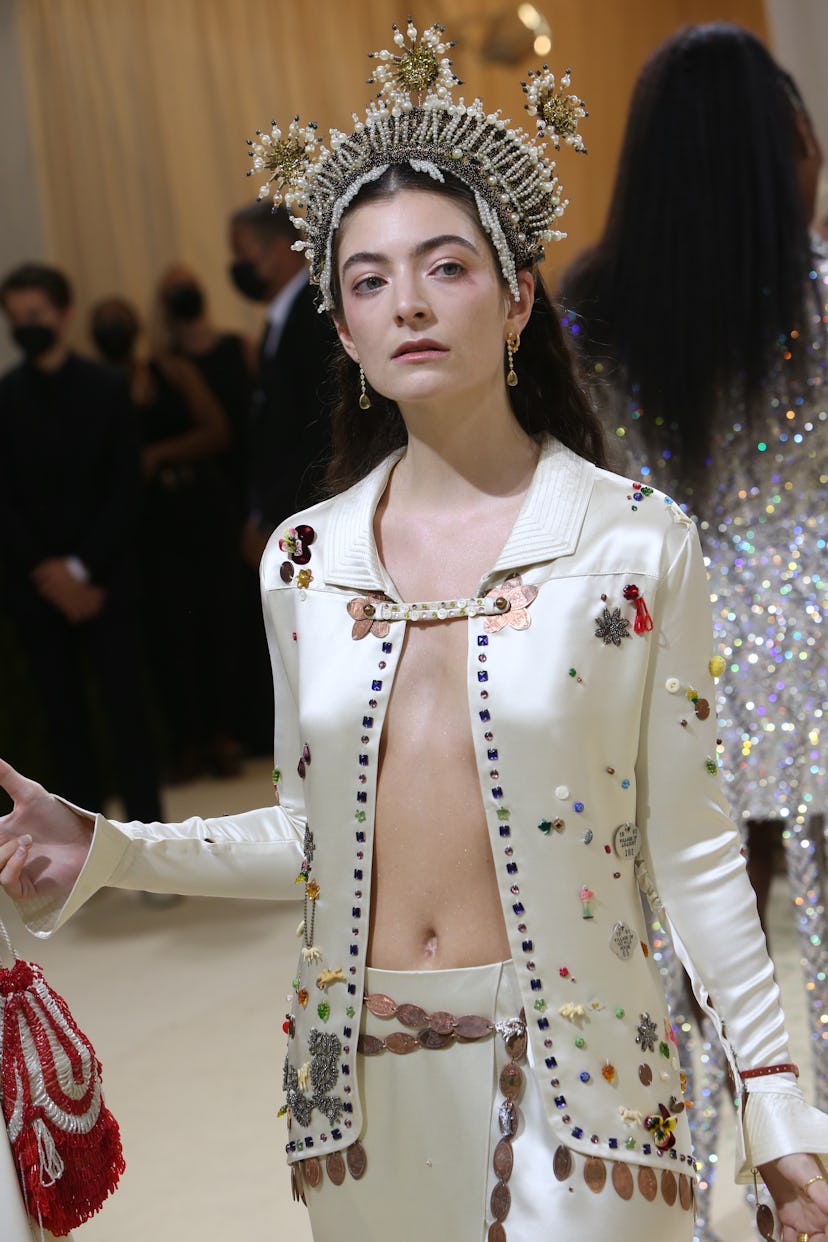 Lorde at the 2021 Met Gala.