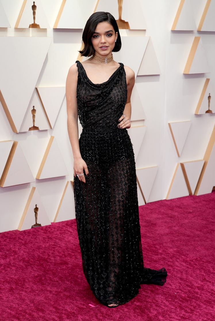 Rachel Zegler attends the 94th Annual Academy Awards at Hollywood and Highland on March 27, 2022 in ...