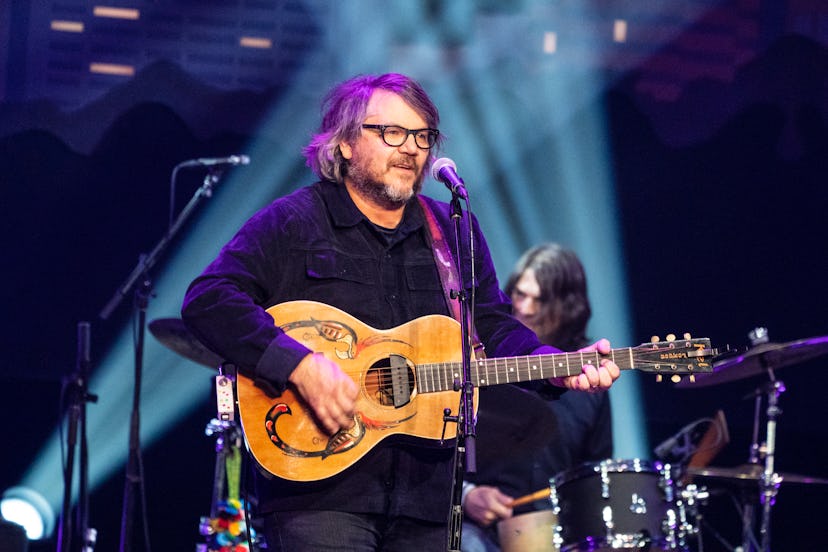 Jeff Tweedy of Wilco performs during the Austin City Limits Hall of Fame Induction ceremony on Oct. ...