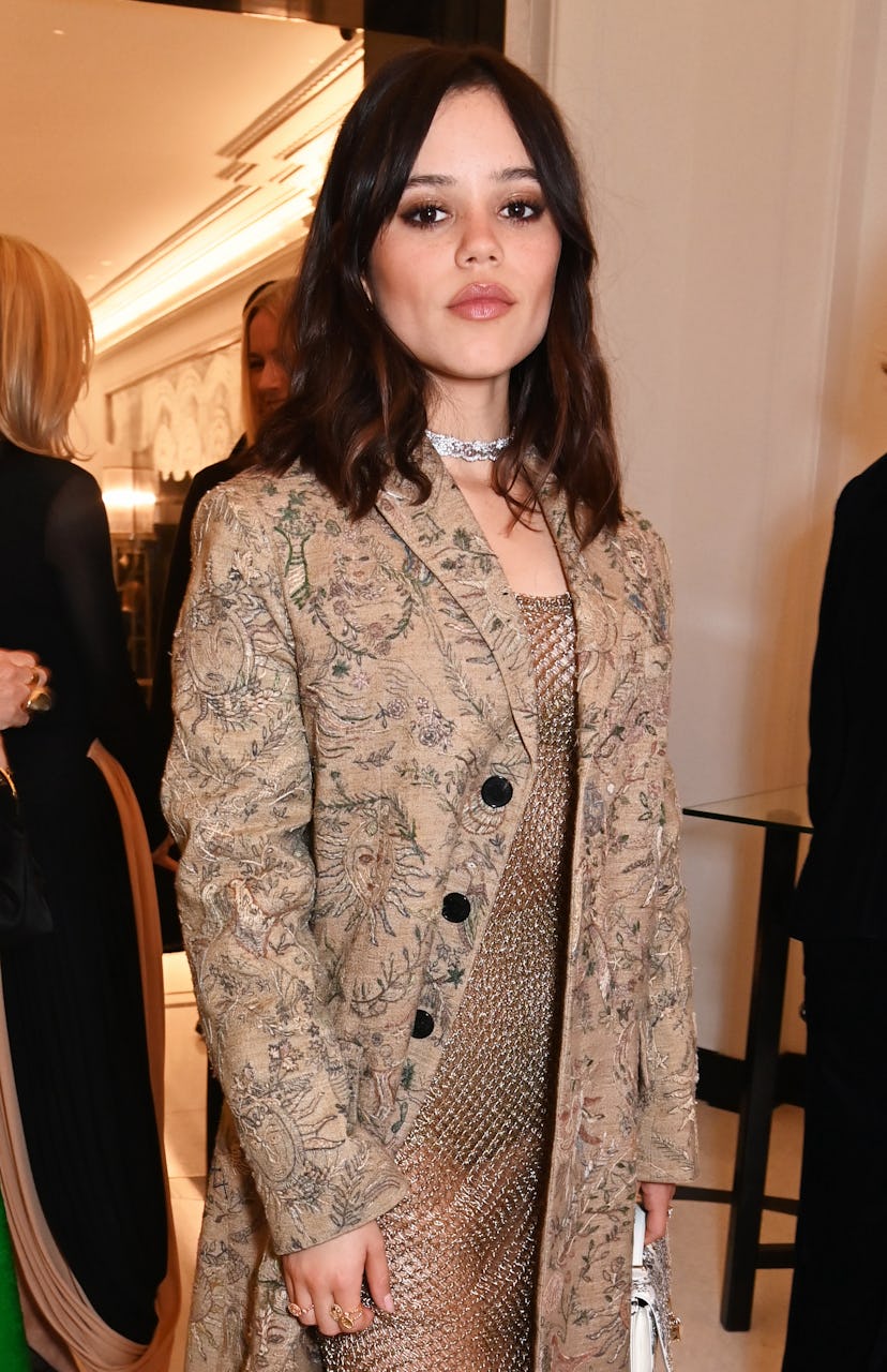 Jenna Ortega attends the Harper's Bazaar Women of the Year Awards 2023 at Claridge's Hotel on Novemb...