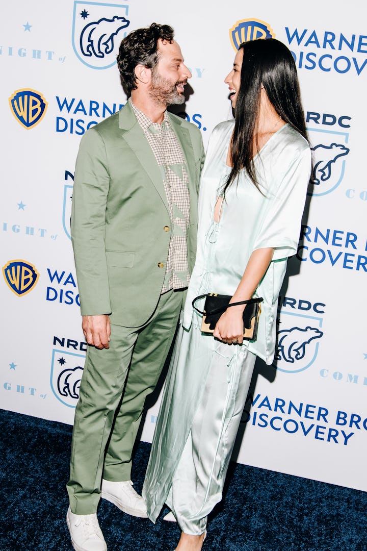 Nick Kroll and Lily Kwong at NRDC's Night of Comedy, honoring Anna Scott Carter held at Casa Ciprian...