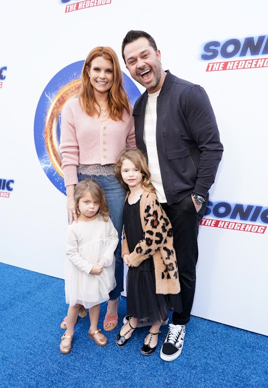 JoAnna Garcia, Nick Swisher and family in January 2020. 