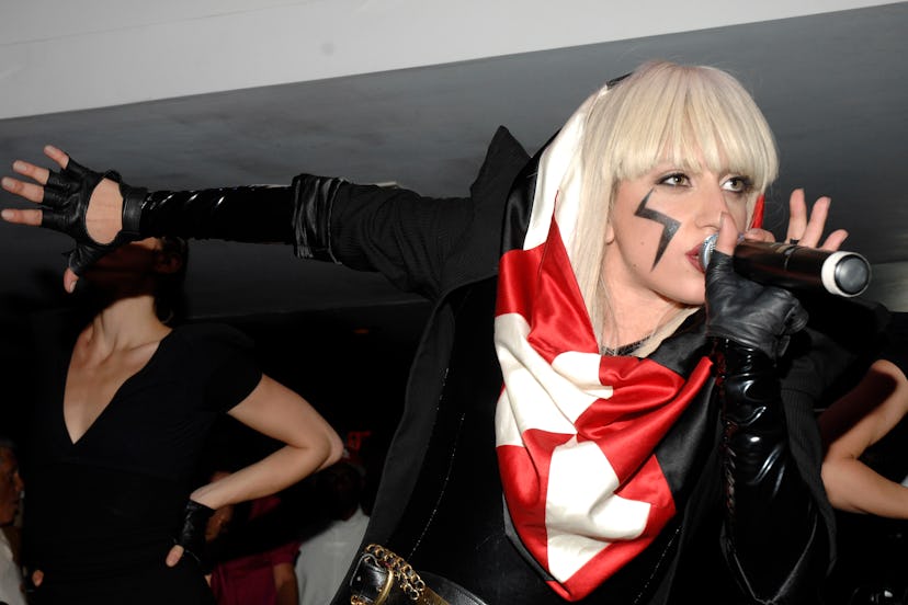 Lady Gaga performing in 2008.