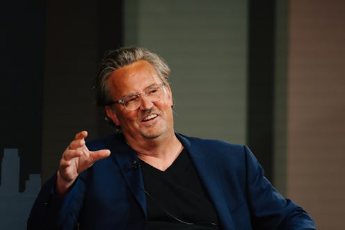 Los Angeles, CA - April 22: New York Times bestselling author Matthew Perry speaks about his book wi...