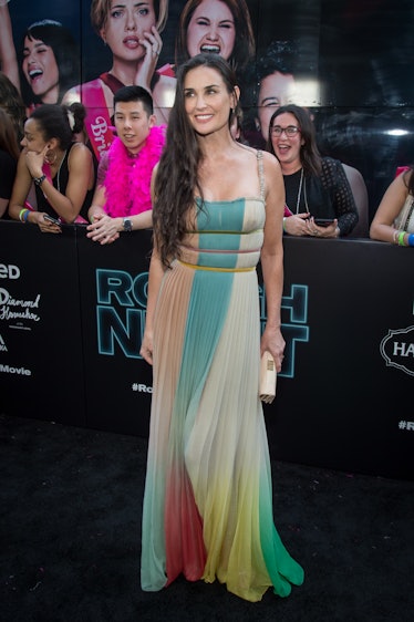Demi Moore attends the "Rough Night" New York Premiere 