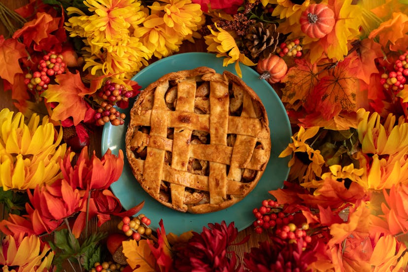 The Thanksgiving dish that matches Aries' vibe is apple pie.