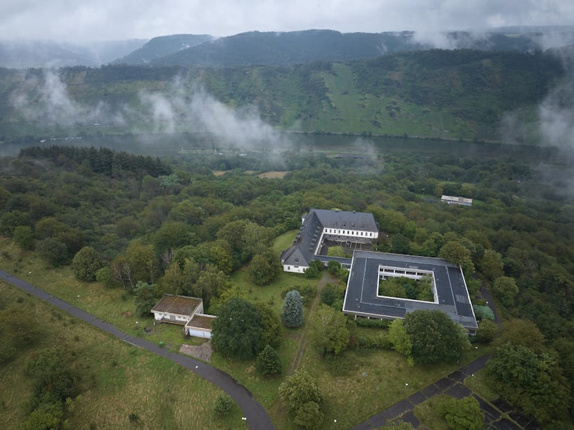 PRODUCTION - 15 August 2023, Rhineland-Palatinate, Traben-Trarbach: The site of the former Bundesweh…