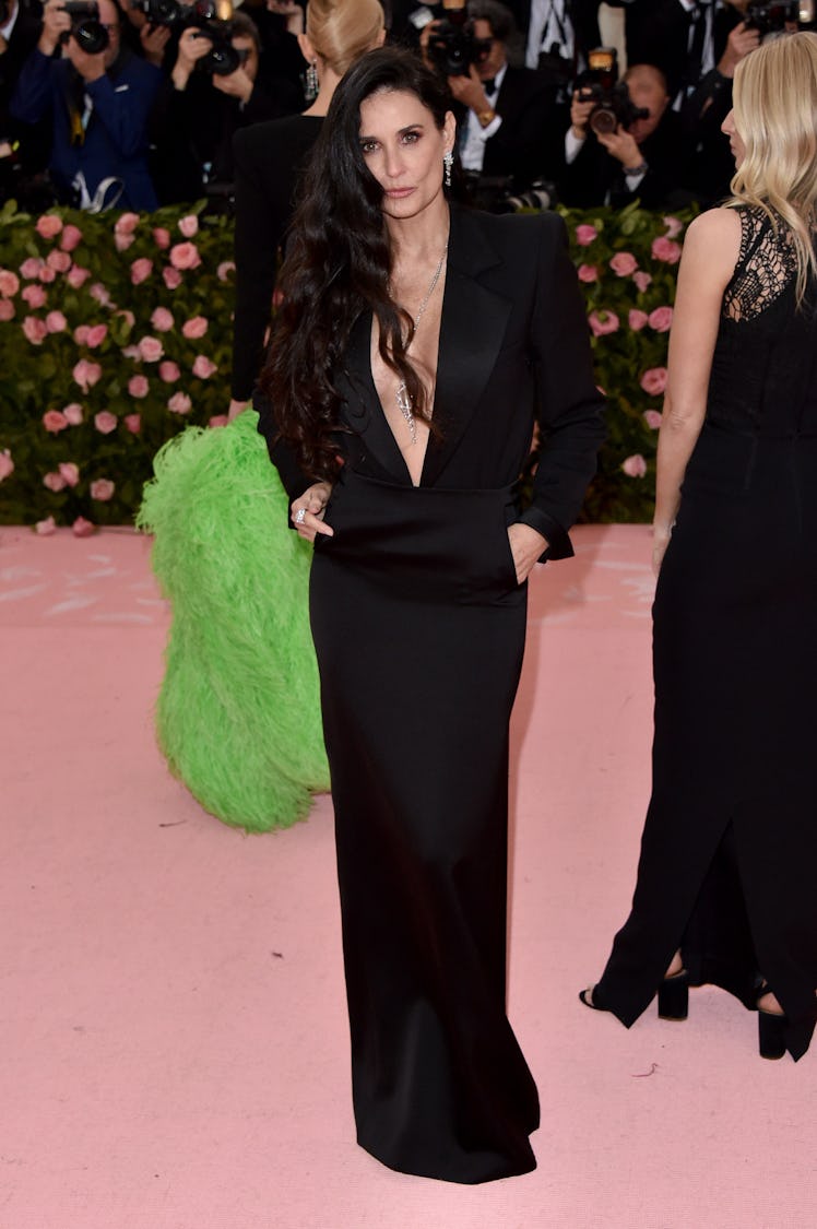 Demi Moore attends The 2019 Met Gala Celebrating Camp: Notes on Fashion