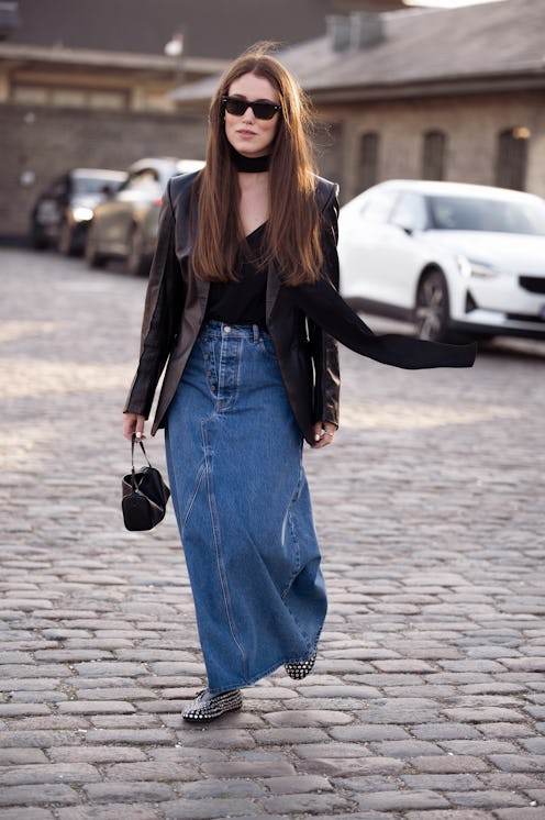 Maxi skirt outfits