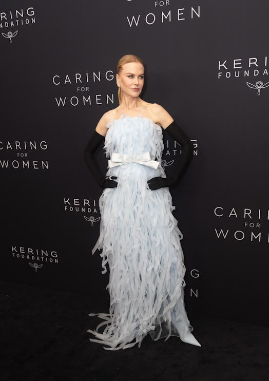Nicole Kidman attends the Kering Caring For Women Dinner at The Pool on September 12, 2023 in New Yo...
