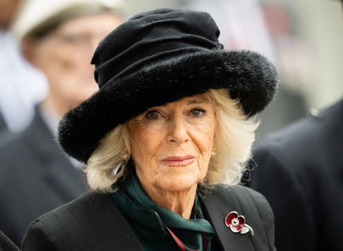Queen Camilla at Westminster Abbey.