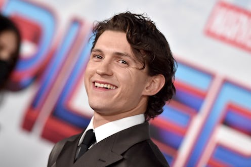 Tom Holland attends 'Spider-Man: No Way Home' Premiere.