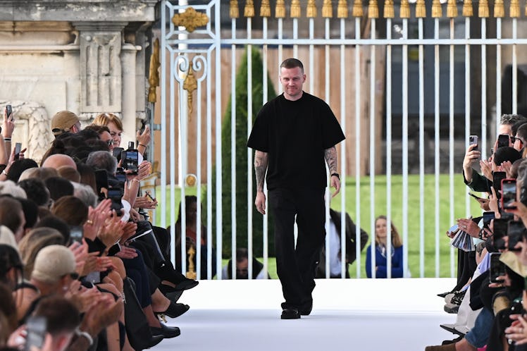 Fashion Designer Designer Matthew Williams walks the runway during the Givenchy Womenswear Spring/Su...