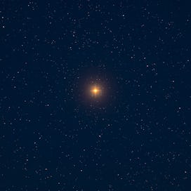 A closeup of Betelgeuse in Orion, taken in moonlight, with the 130mm f/6 apo refractor.   This is a ...
