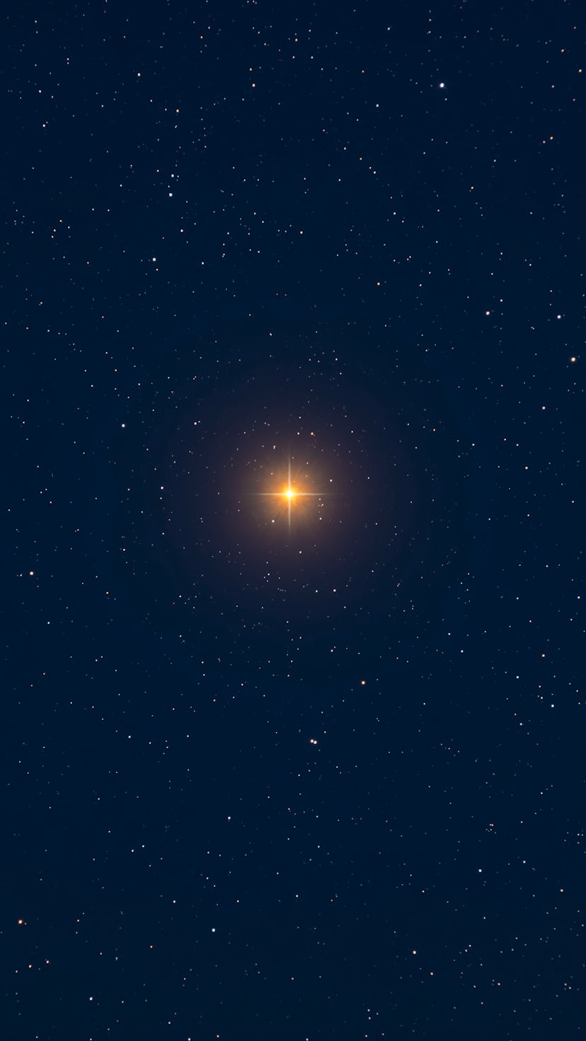 A closeup of Betelgeuse in Orion, taken in moonlight, with the 130mm f/6 apo refractor. This is a ...