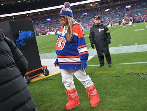 Ciara at Russell Wilson's football game. Photo via Getty Images