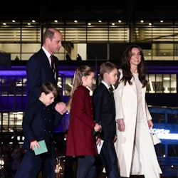 The Royal Family matching Christmas Card 2023 outfits