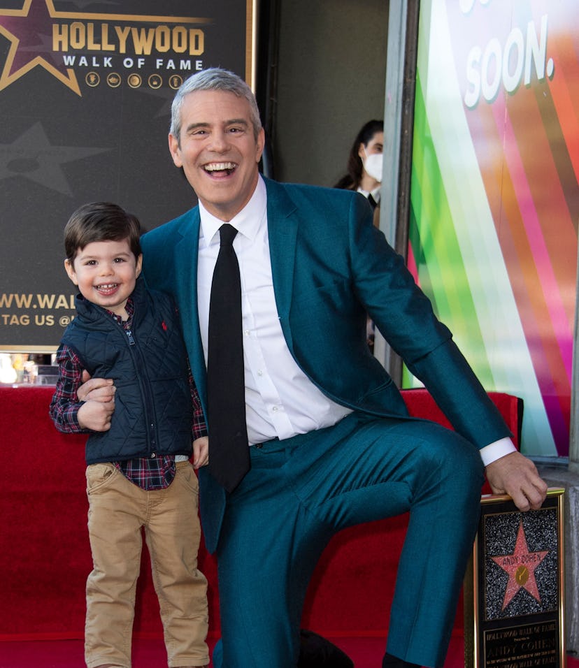 Andy Cohen's son Ben loves eating gingerbread houses.